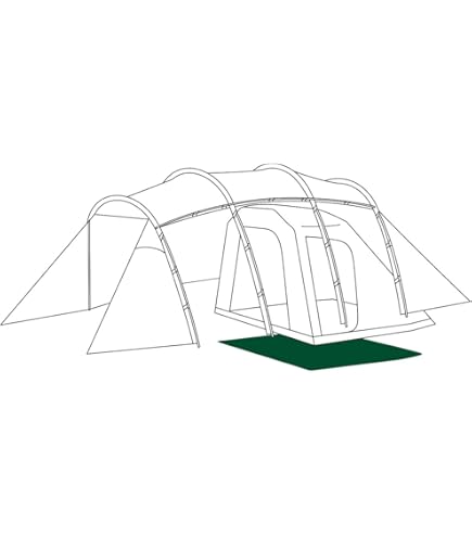 Amazon.co.jp: 未使用 WHOLE EARTH ホールアース 2ルームテント&グラン